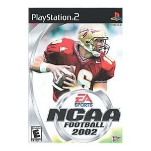 PlayStation2 NCAA Football 2002 Video Games With Case and Game Manual